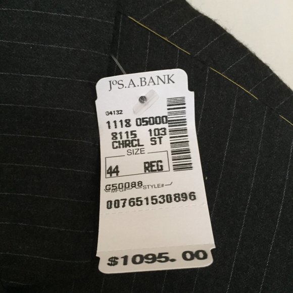NWT $1095 JAB SIGNATURE GOLD Superfine Stripe 6 Star ⭐⭐⭐⭐⭐⭐ Suit Top Blazer Coat - Picture 3 of 9